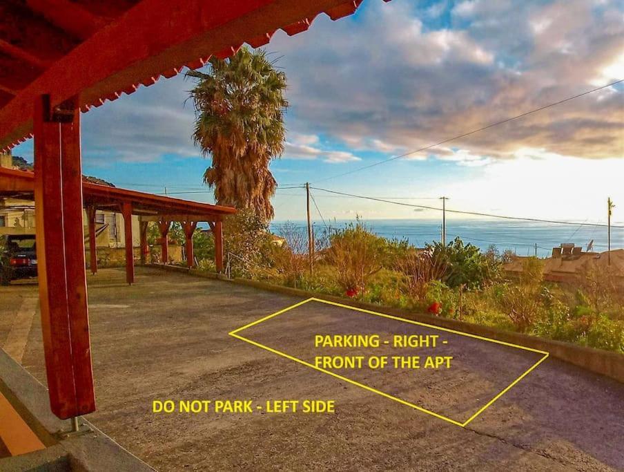 The Funny And Relax Apartment With Terrace & View Arco da Calheta  Eksteriør bilde